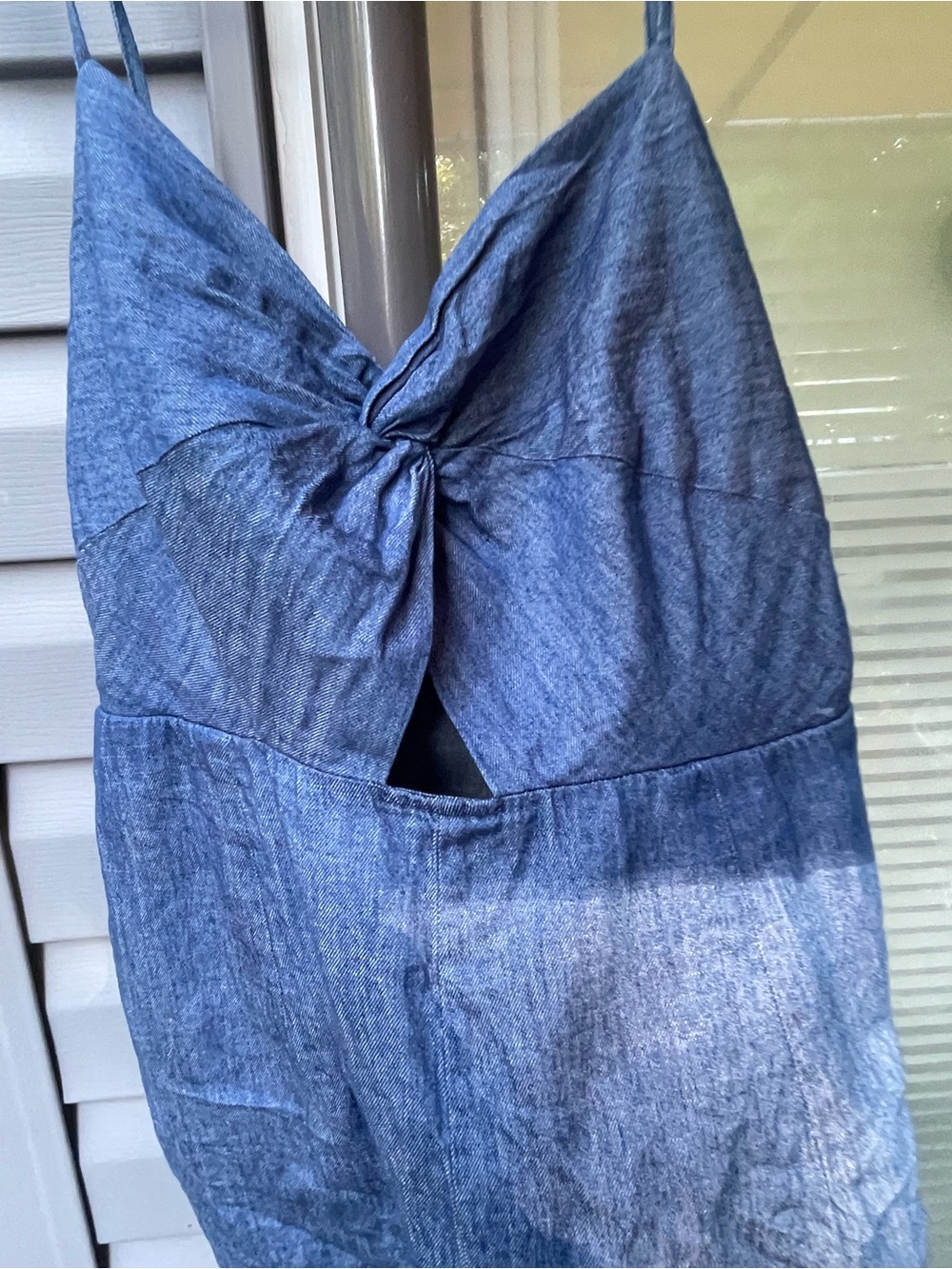 Adorable Romper with Pockets.Adorable with Peep hole which makes it Sexy!! - Picture 4 of 12